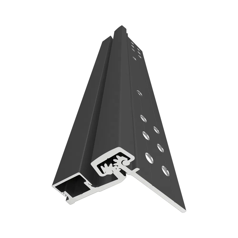 Strong Aluminum Profile Continuous Hinge Aluminium Geared Hinge for Home Doors