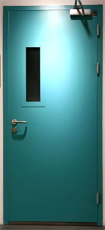 Industrial Fire Rated Fireproof Heat Resistance Emergency Entry Thermal Insulated Security Exit Door Manufacturer