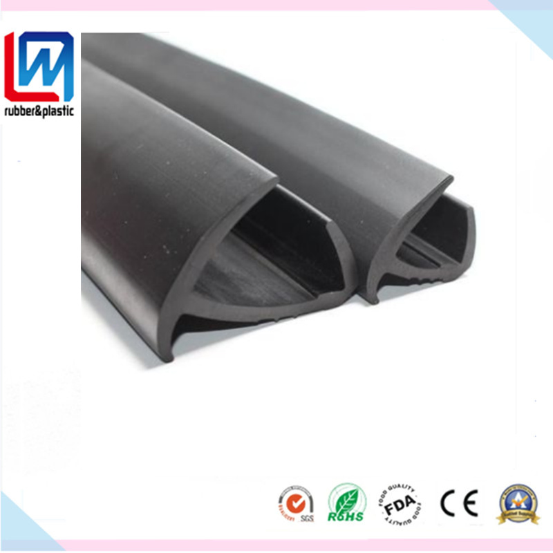 Extrusion Profile Container Rubber Weatherstripping Seals Door Gasket for Truck Van