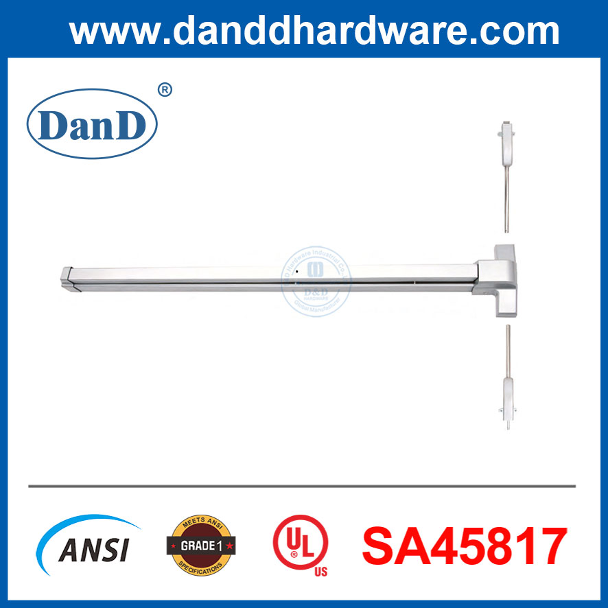 Stainless Steel Commercial Door Panic Push Bar Exit Device with UL Listed