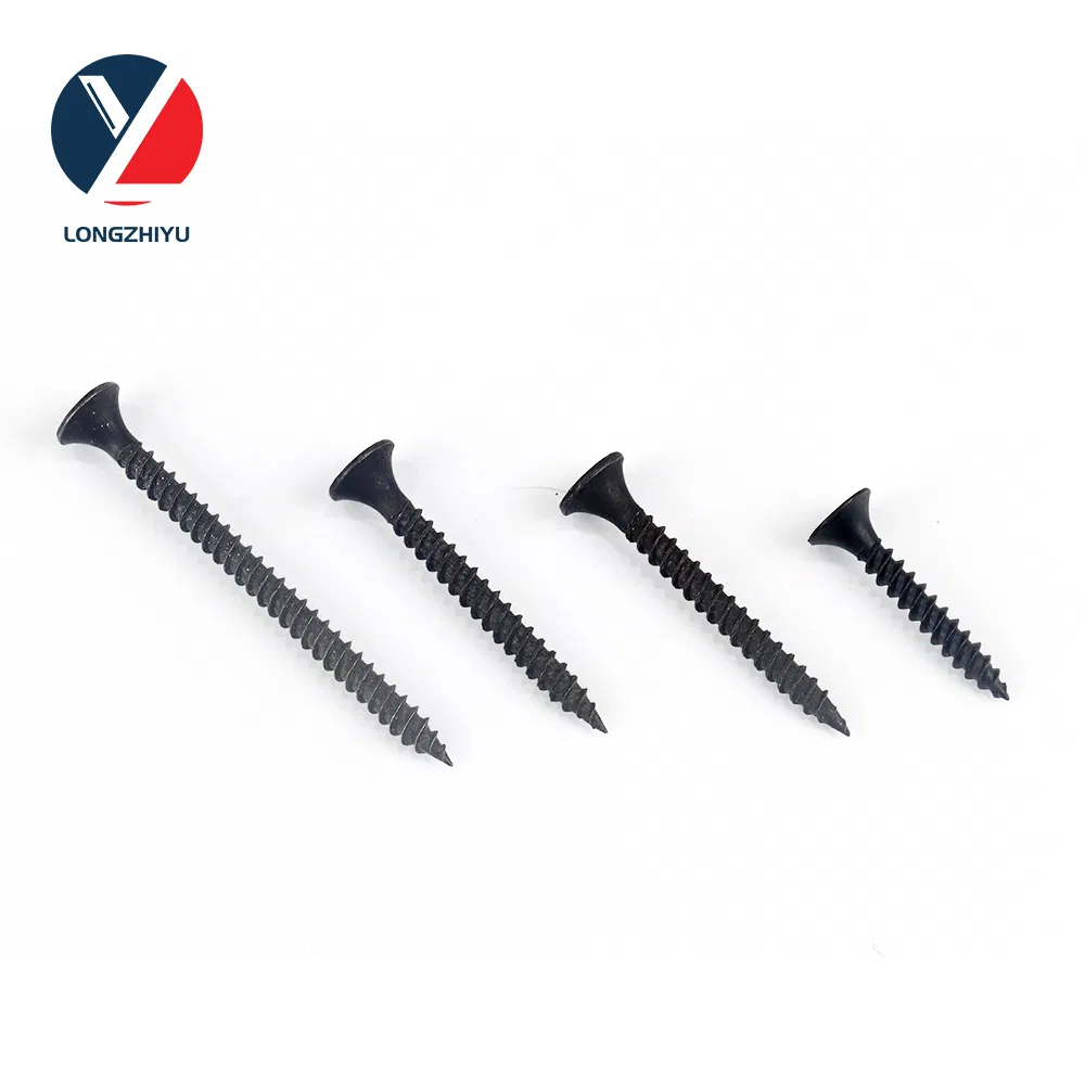 3.5*25mm Carbon Steel Grey Phosphated Bugle Head Drywall Screws