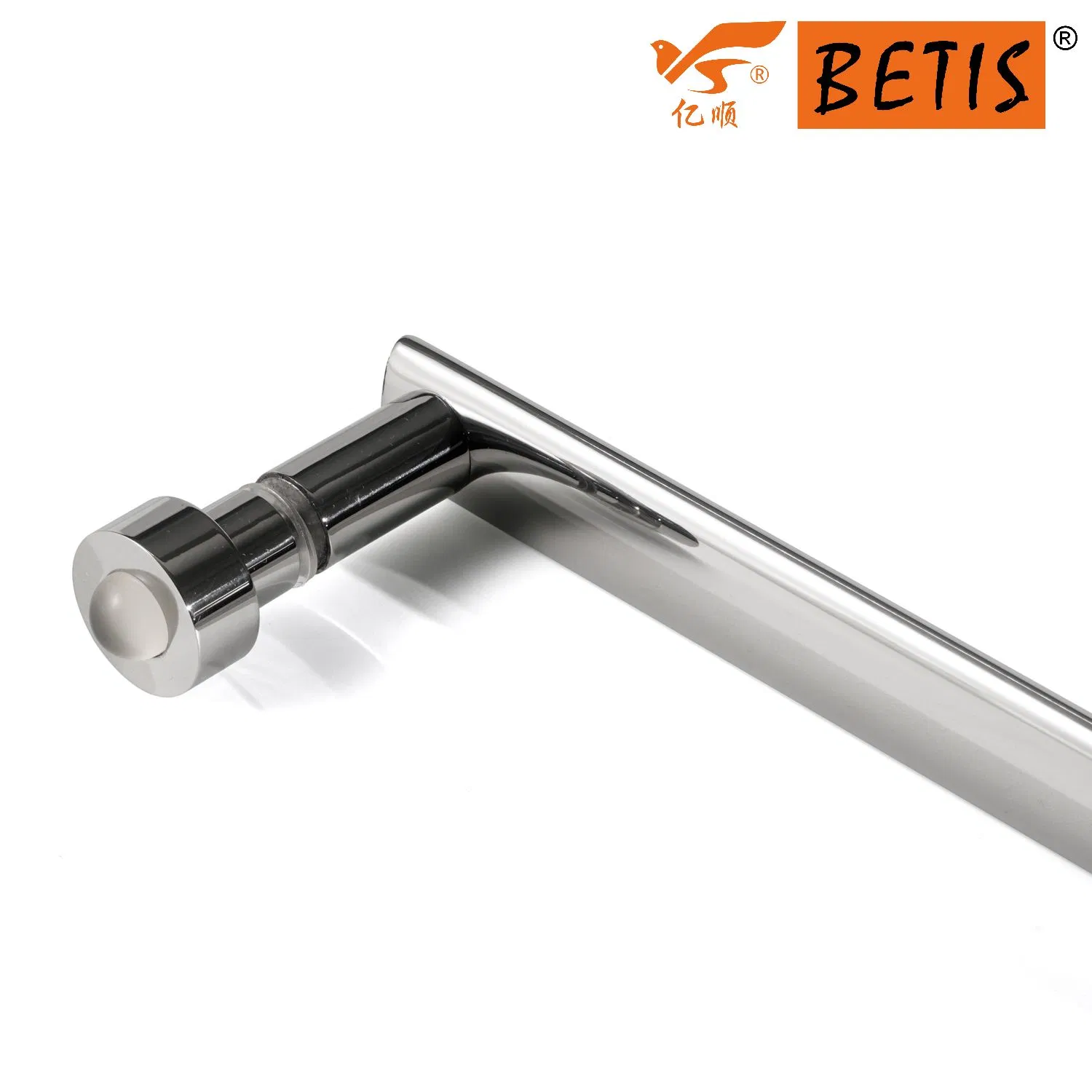 OEM Bathroom Door Hardware Accessories Mirror Finish Sets of Stainless Steel Pull Handle