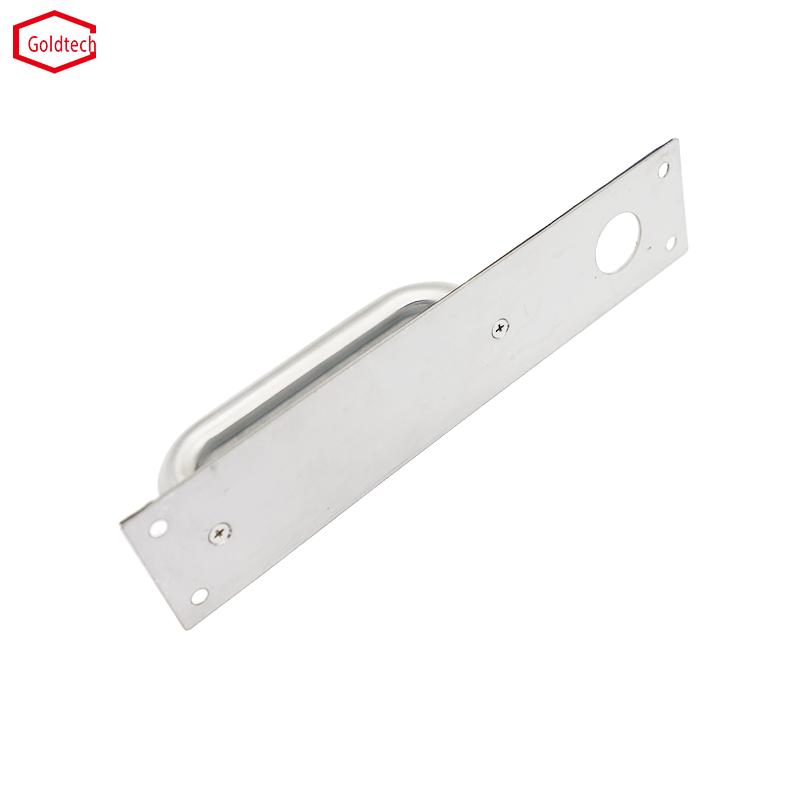 Durable Stainless Steel Pull and Push Plate Door Handle Set