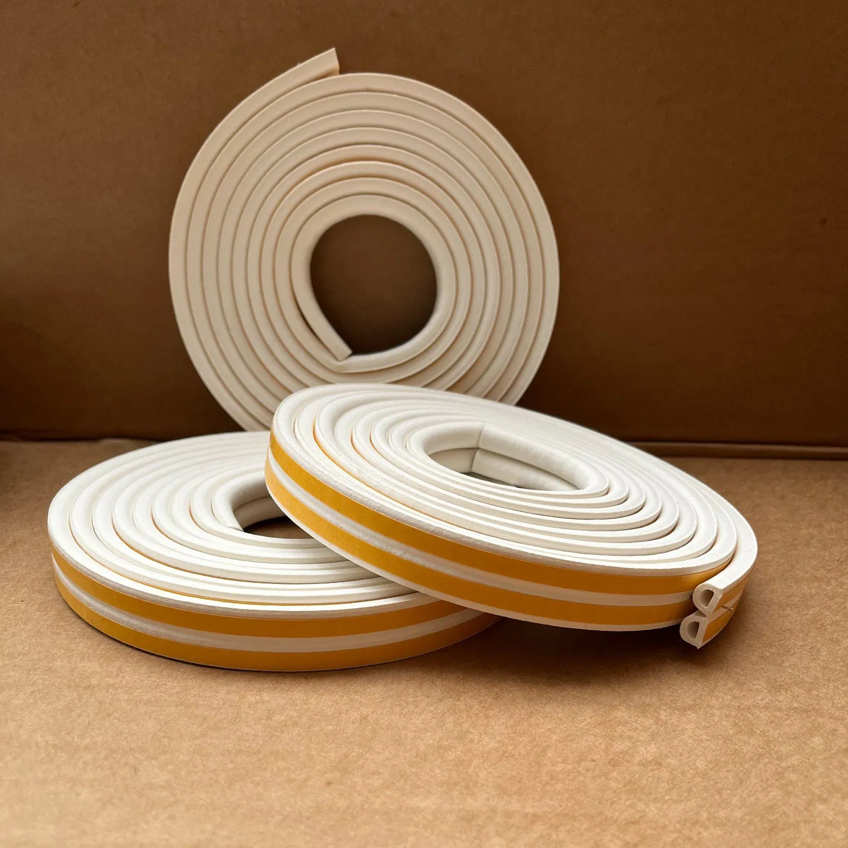 Self Adhesive Tape Door Seal Strip Adhesive Tape Sound Proof Insulation Tool Weather Strip EPDM Rubber Strip