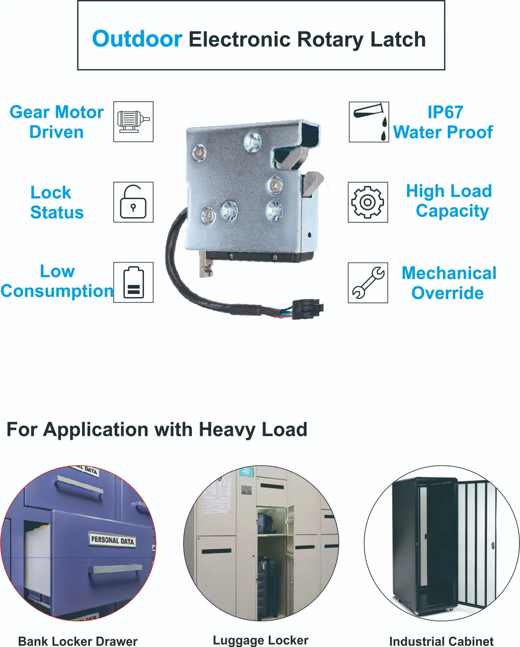 MH8026P Electronic Latch