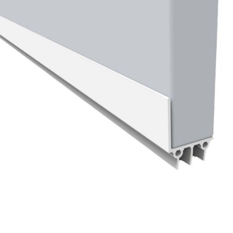 Noise &amp; Pest Isolation Self Adhesive Door Sweep Waterproof Flexible Door Bottom Seal Strip Weather Stripping for Exterior Doors