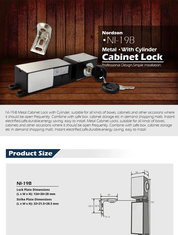Electronic Cabinet Lock Diagram 1
