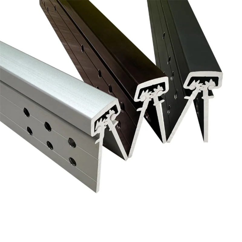 Concealed Leaf Aluminum Full Mortise Continuous Geared Door Hinge