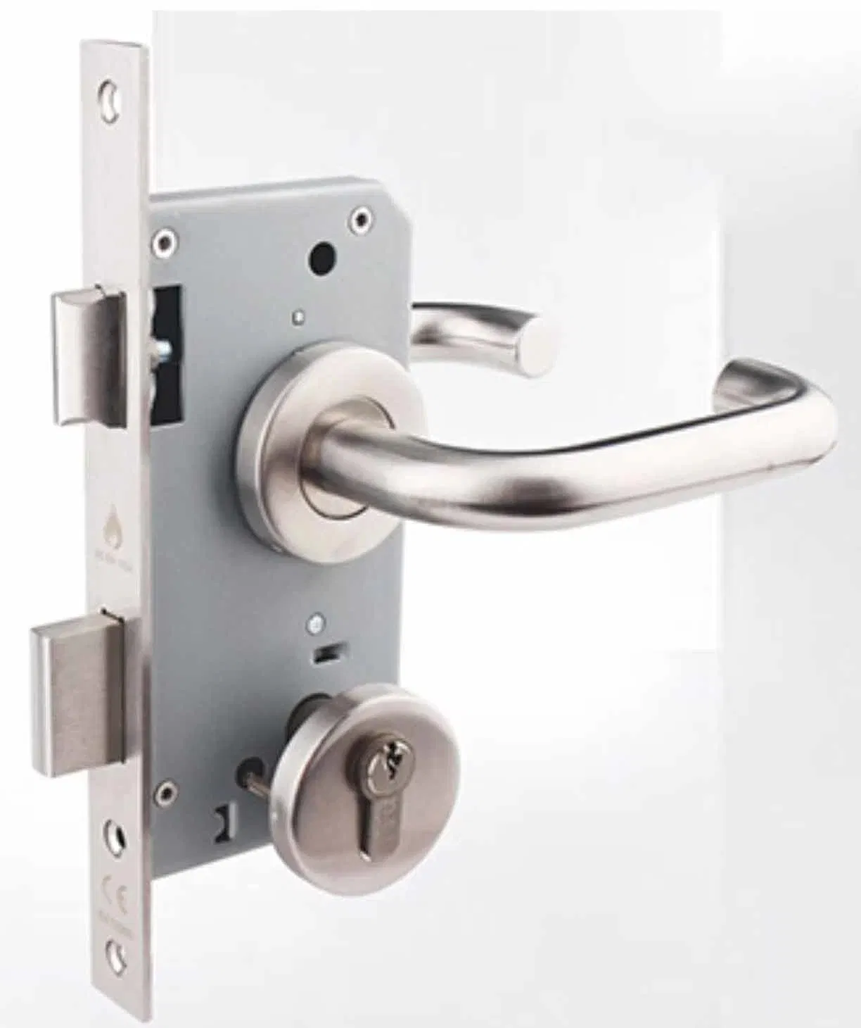 Lever Hardware Pull Lock Ss Door Handle Stainless Steel Door Lock Set