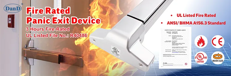 Fire Exit Device Banner