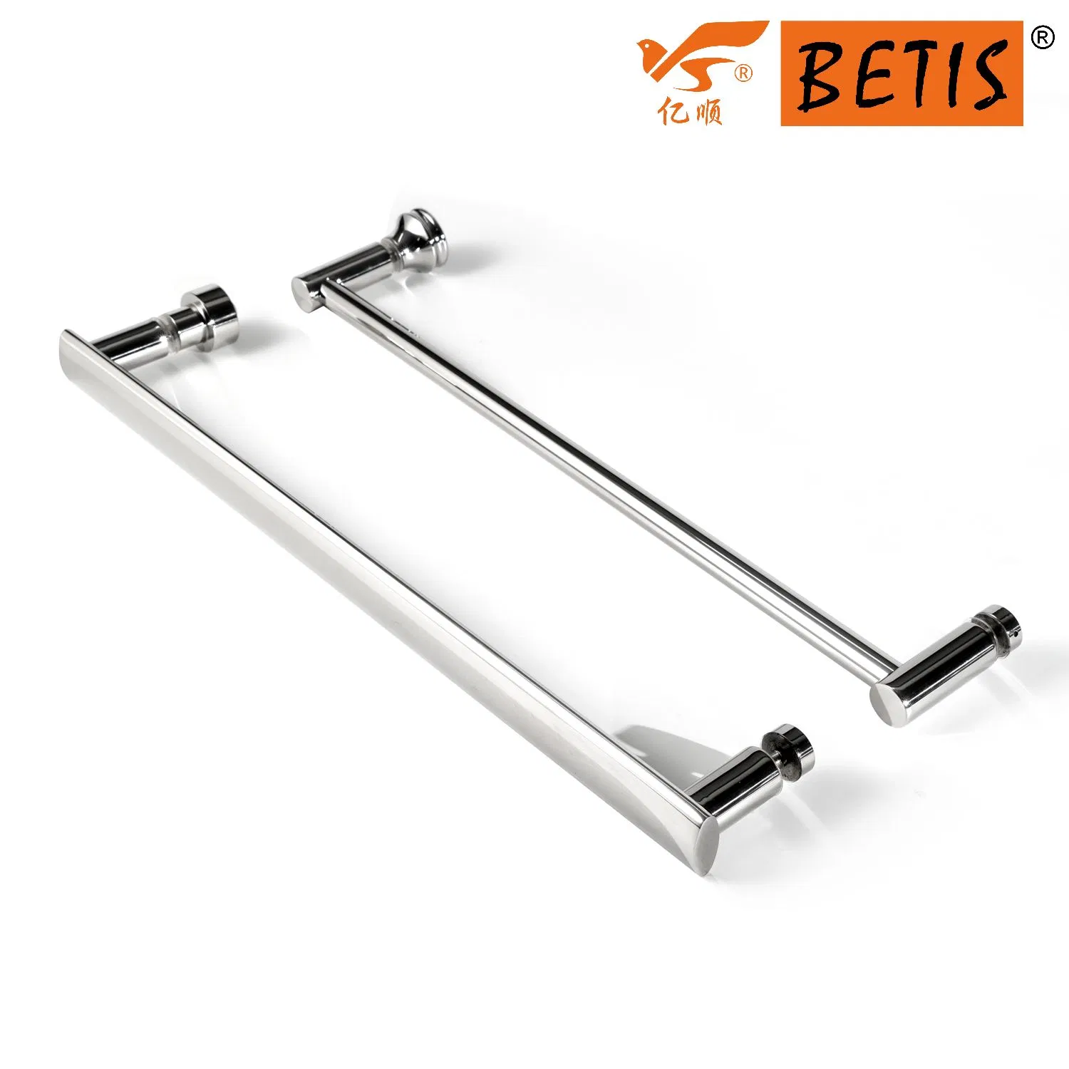 OEM Bathroom Door Hardware Accessories Mirror Finish Sets of Stainless Steel Pull Handle