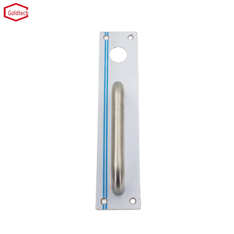 Durable Stainless Steel Pull and Push Plate Door Handle Set