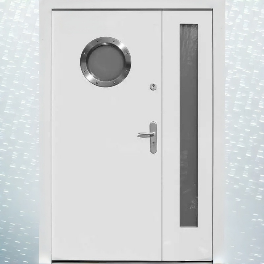 China Top Steel Metal Door Factory Custom High End BS En as CE UL Fire Doors for School Apartment Hospital Hotel Room Fireproof Door Fire Rated Doors