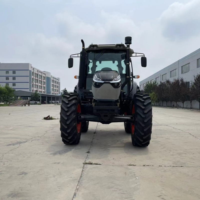 Large Agricultural Tractors with 100 to 140 Horsepower Can Tow Large Farming Implements.