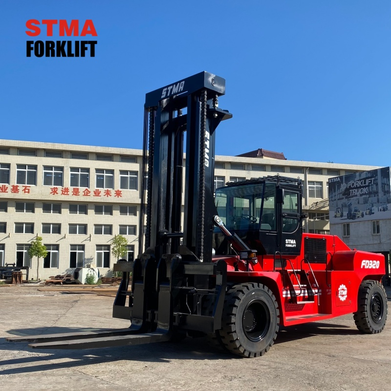 Stma Heavy Duty Diesel Forklift Truck Carretilla Elevadora 40 Toneladas 30 Tons 32 Ton 35 Ton