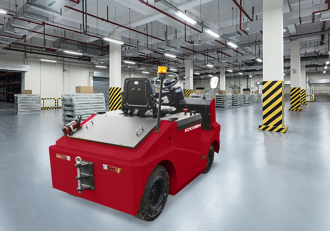 Tow Tractor Detail 1