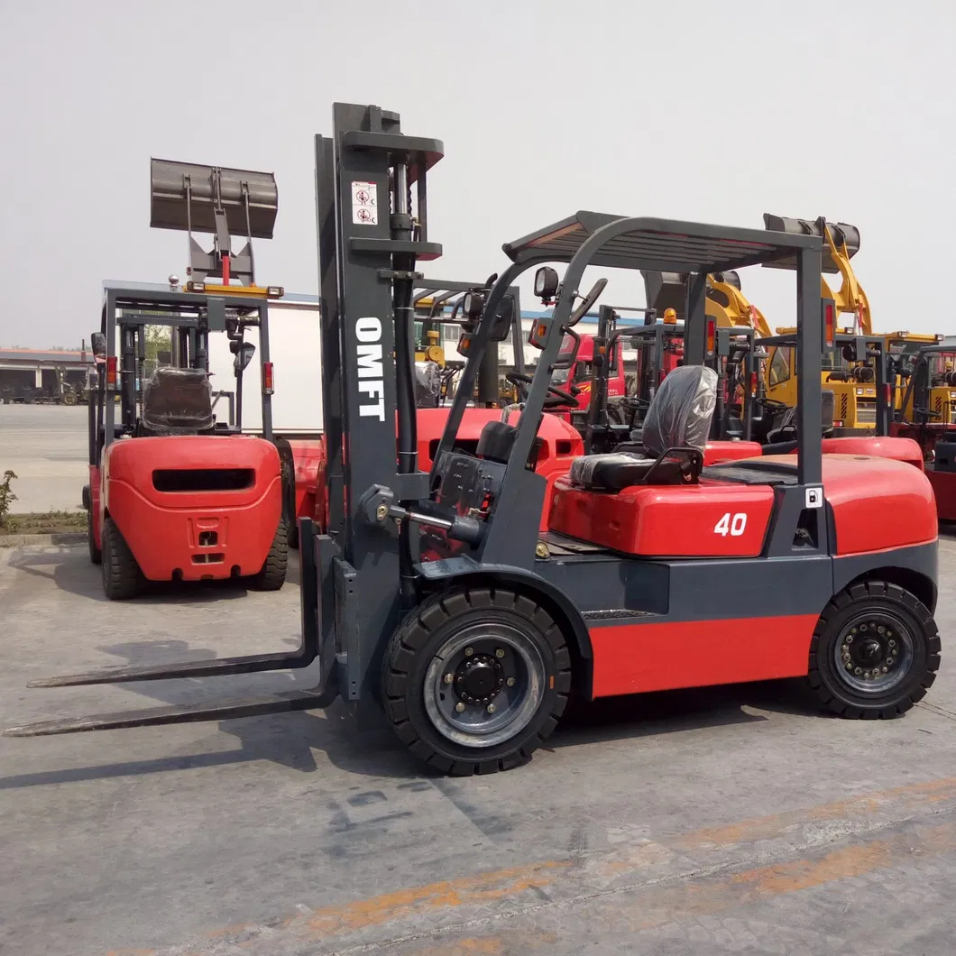 4 Ton Diesel Forklift Side View