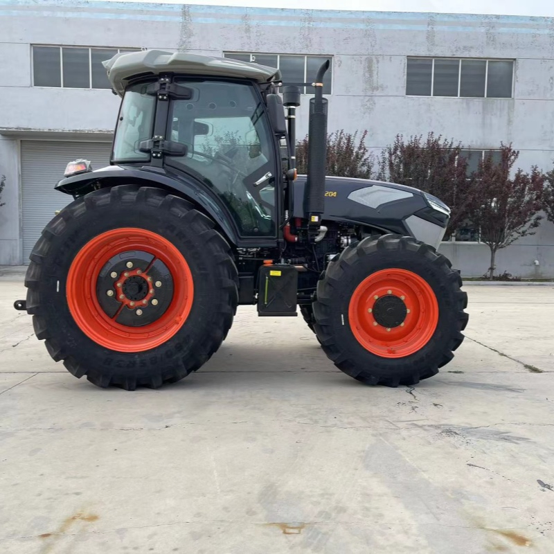 Large Agricultural Tractors with 100 to 140 Horsepower Can Tow Large Farming Implements.