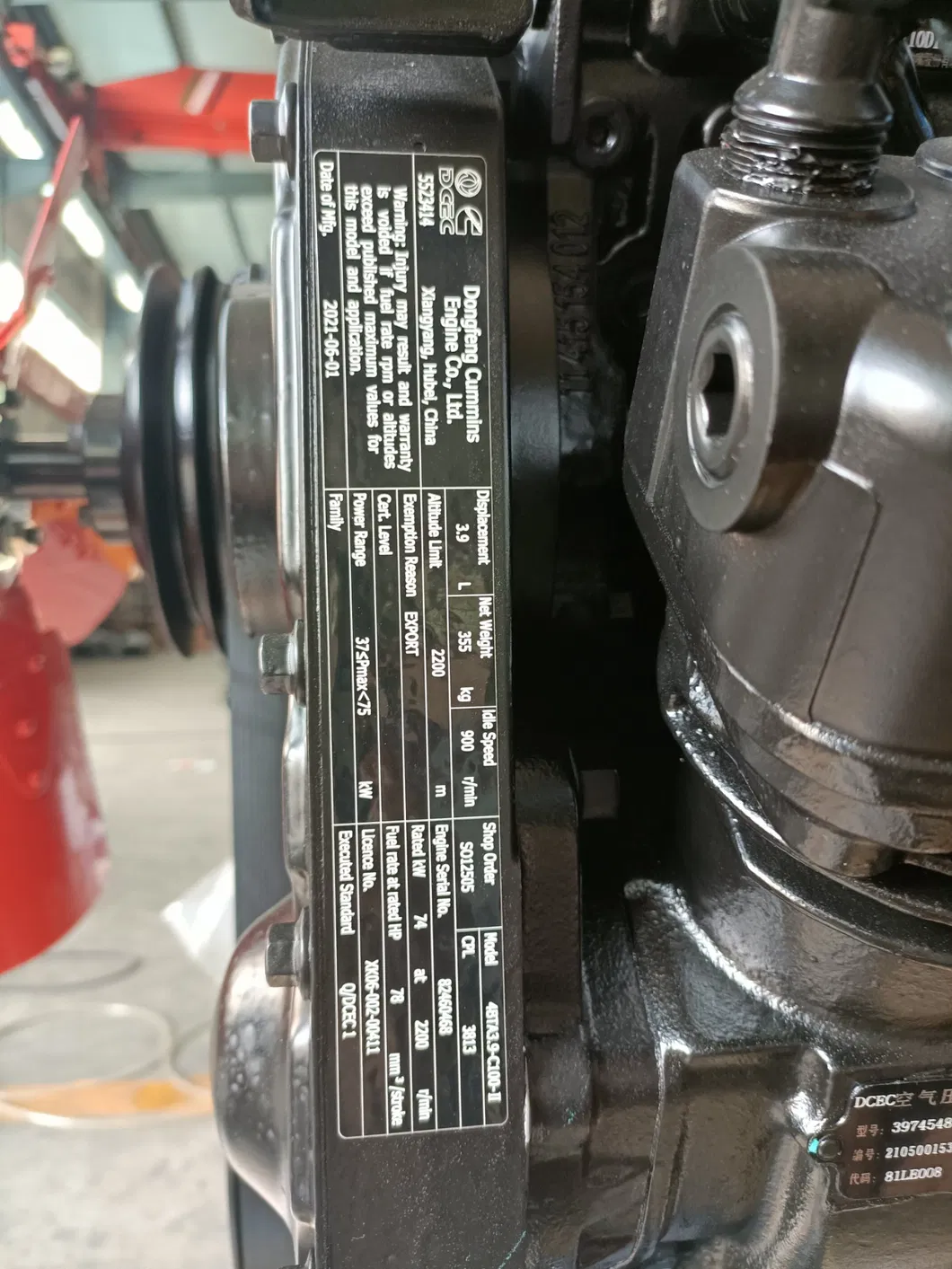 Rough Terrain Forklift View 8