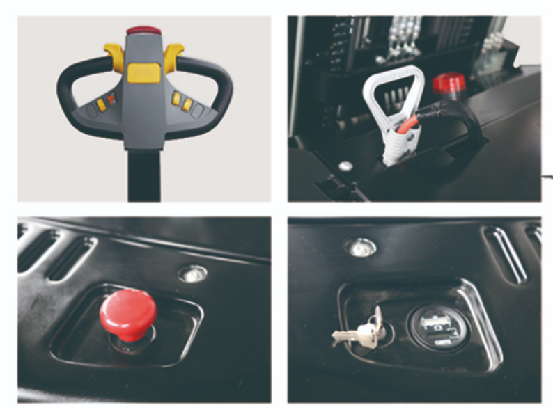 Wholesale Lift Height 3m 4m Electric Full Warehouse 1.2/1.5 Ton Reach Truck Forklift