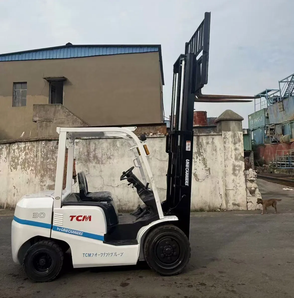Electric/Diesel/LPG 2.5/3/4/5/7/10/15/16/25/30-Ton Heli/Hangcha/Tcm/Komatsu/Toyota/Mitsubishi Used Forklift Truck