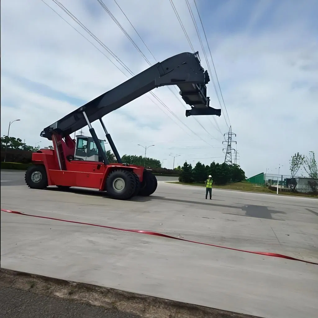 Port Container Stacking Forklift Handler - Standard Height with Side-Sitting Drive
