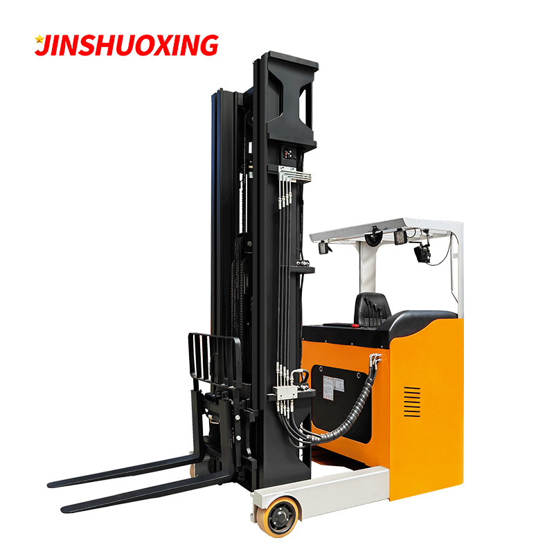 1500/2000/2500/3000kg Electric Battery Reach Forklift Truck Stacker