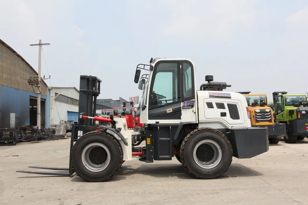 4t Mini Forklift Front View