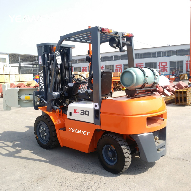 3ton LPG Forklift with 3/4/5/6m Duplex/Triplex Mast and Side Shifter LPG Forklift Automated Forklift Low Price New Type Forklift