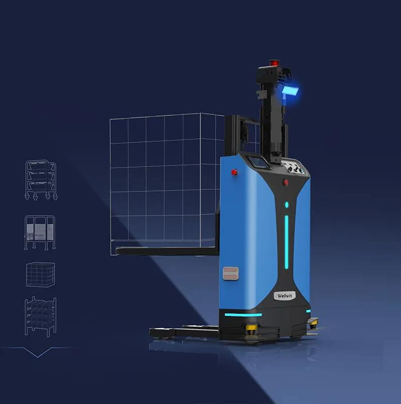 Automated Material Handling Forklift for Smart Warehousing