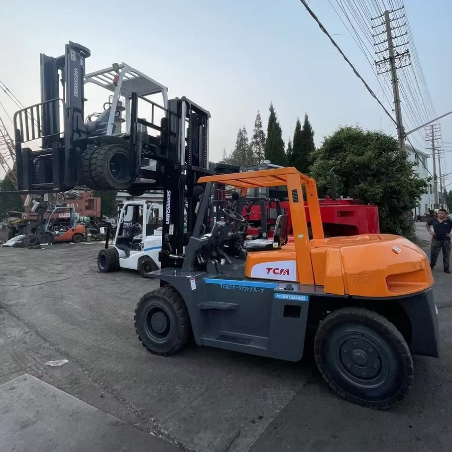 Forklift Side View
