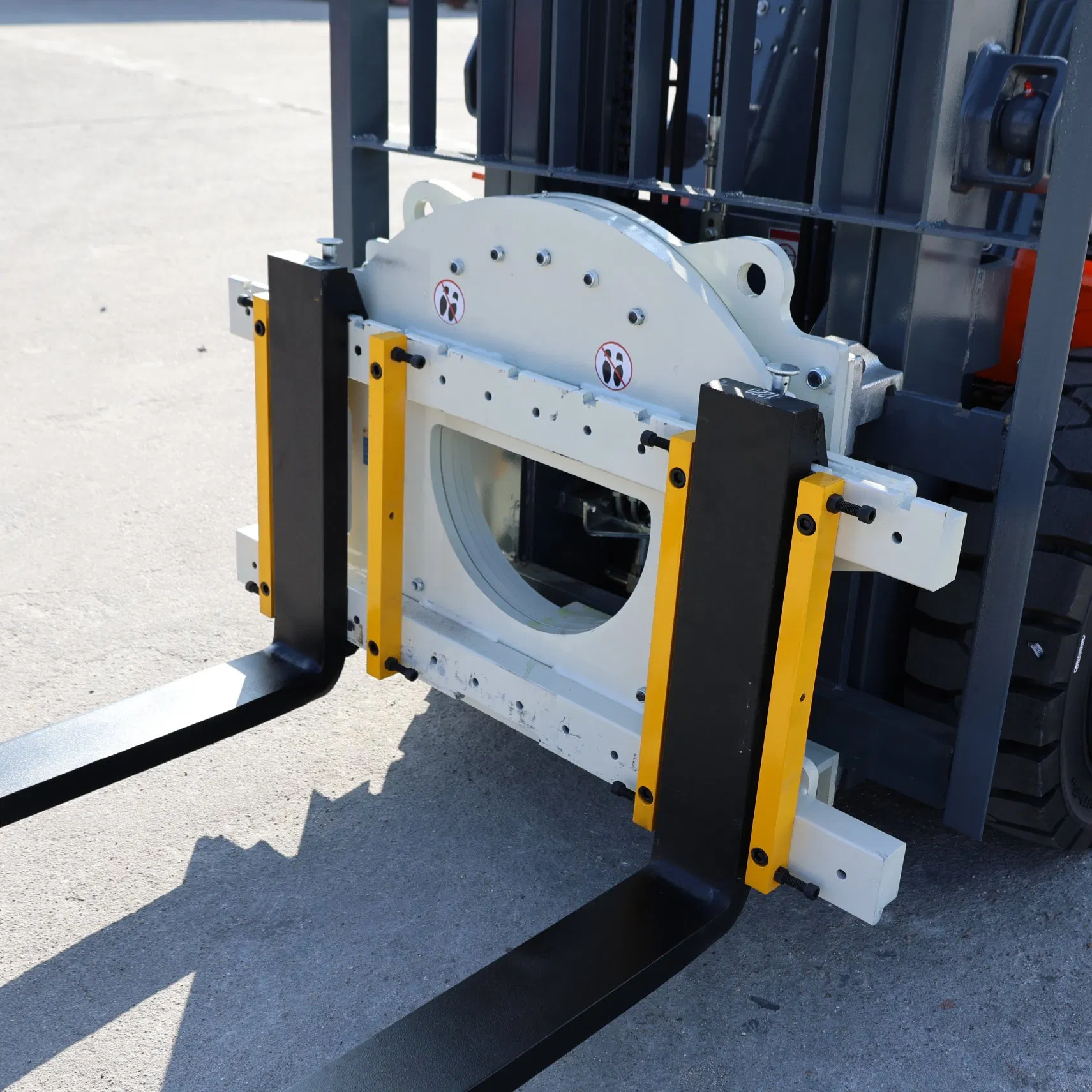 Heavy Duty 3 Ton 3.5 Ton Counterbalanced Diesel Forklift Rotating Fork Warehouse Industrial Steel Coil Plate Handling CE ISO China Manufacturer Fork Lift