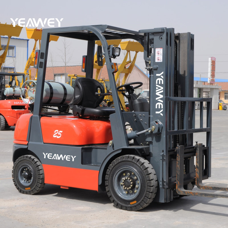 3ton LPG Forklift with 3/4/5/6m Duplex/Triplex Mast and Side Shifter LPG Forklift Automated Forklift Low Price New Type Forklift
