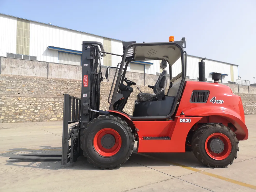 Off Road Forklift Detailed