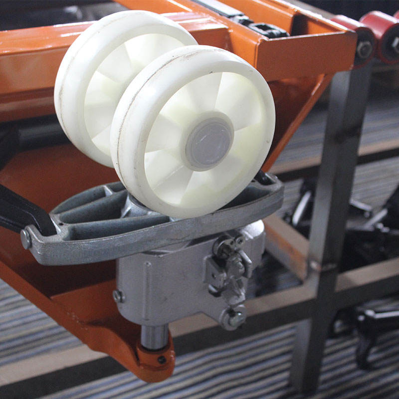 2000 Kg CE-Certified Manual Hand Pallet Truck with Ergonomic Handle and Dual Wheels