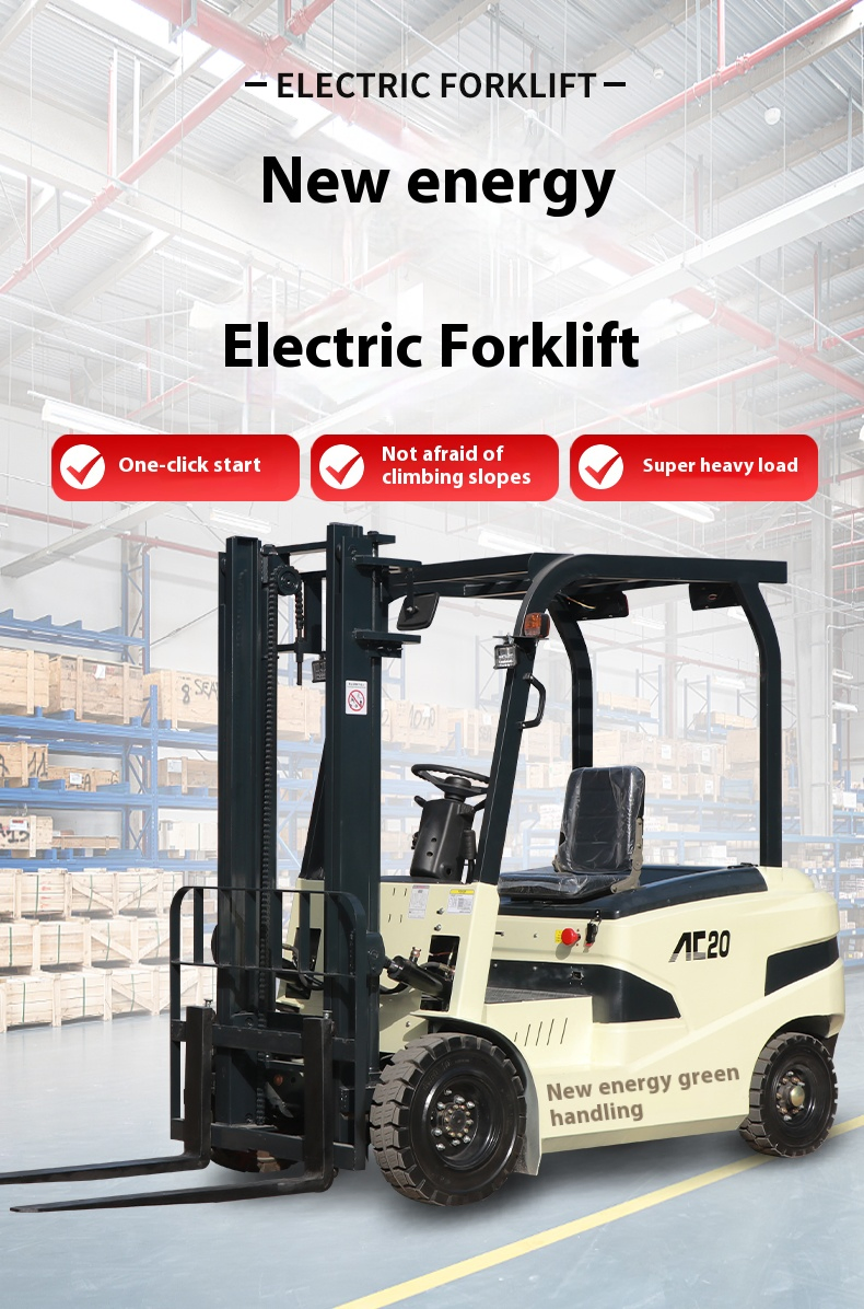 Heavy-Duty 3.0 Ton Electric Forklift for Warehouse Operations