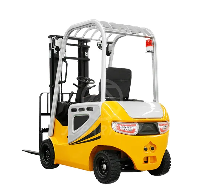 Forklift side view