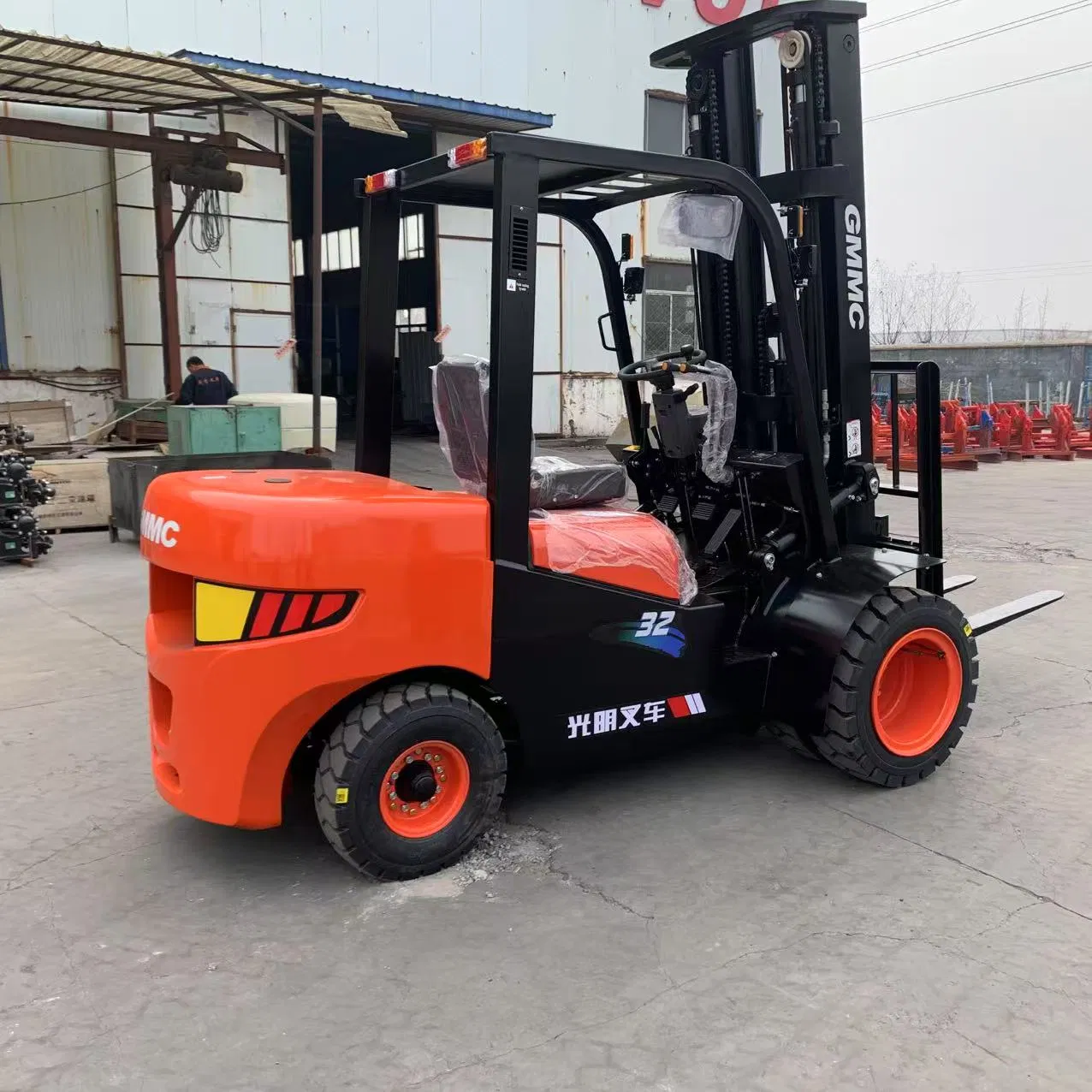Heli Automated Forklift 3 Ton 4000kg 4500kg 5000kg Diesel Engine Forklift 3m 4.5m with Side Shift New Type Forklift