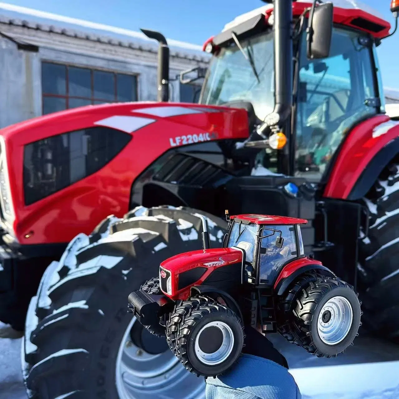 The Tractor's Ability to Tow Multiple Implements at Once Enhances Its Efficiency, Allowing Farmers to Complete Various Tasks in a Single Pass.