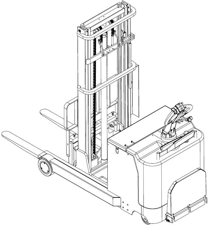 1ton 1000kg 1t 1.5 Ton 1500kg 1.5t 2ton 2000kg 2t Battery Stacker Pallet Truck Electric Counterbalanced Stacker Truck with CE ISO