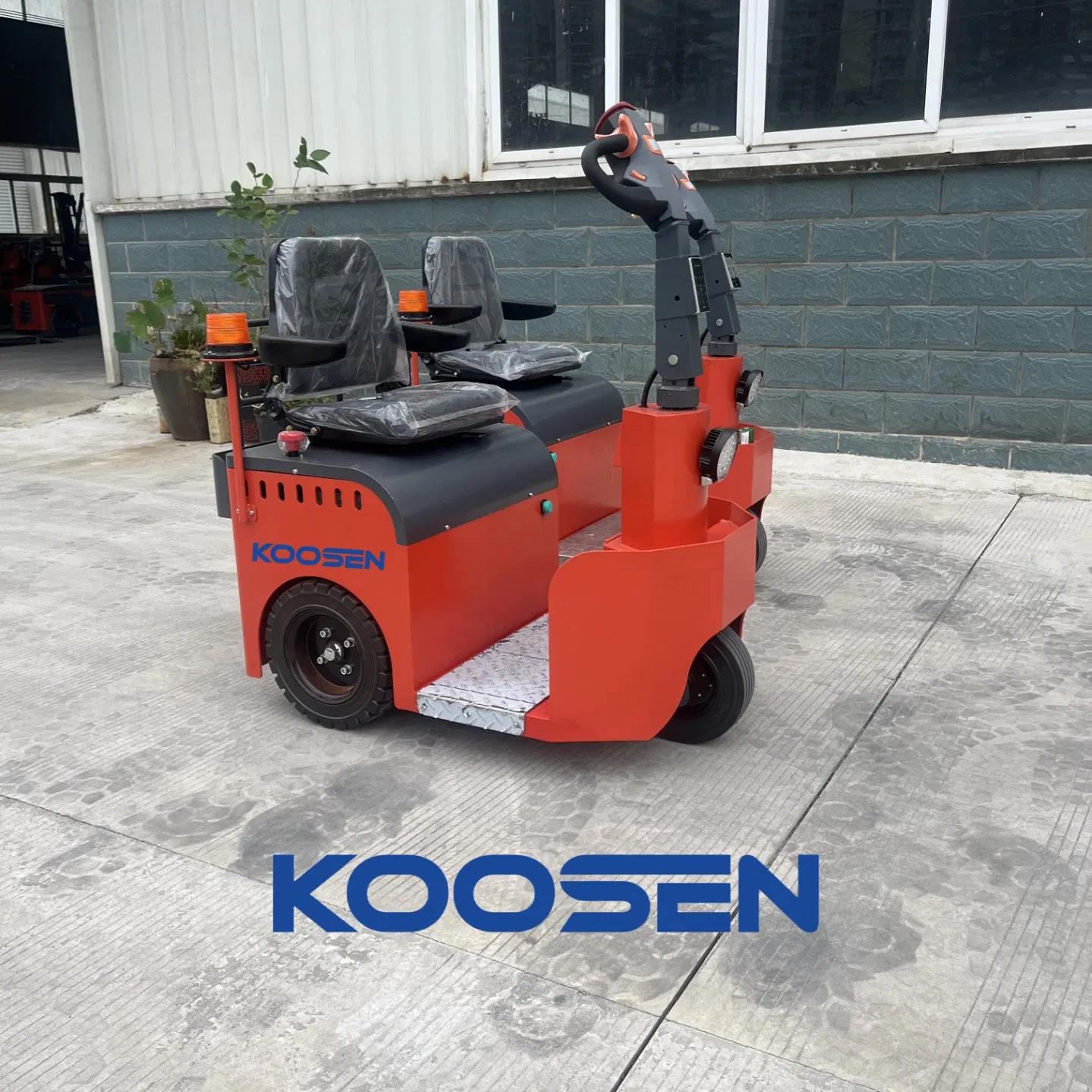 Koosen Electric Tow Tractor 2t Traction Electric Mini Tow Traction High Quality