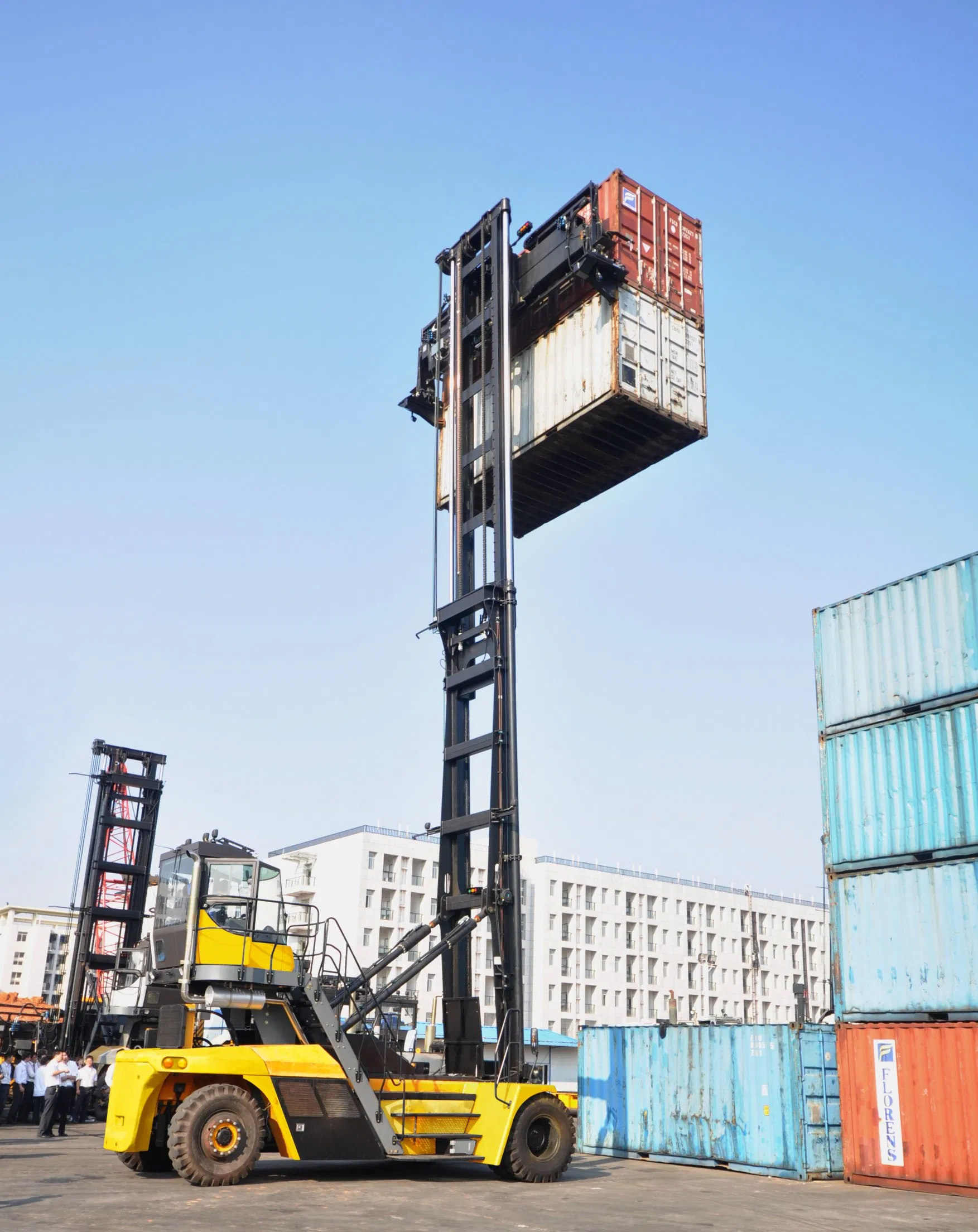 Factory Supply 10ton Sdcy100K9h1-T Twin Empty Container Handler