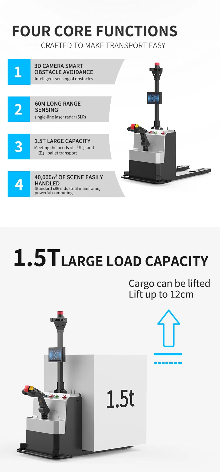 Autonomous Forklift View 2