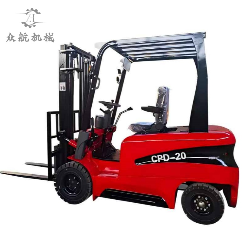 New Energy Full Electric Warehouse Stacker Forklift Truck Capacity Hydraulic Fork Lift PLC Engine