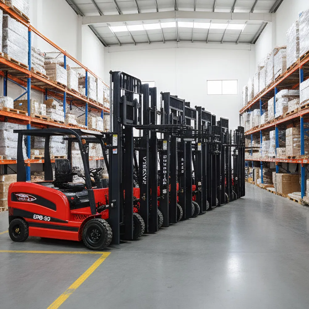 3.5 Ton Mini Telescopic Electric Forklift Small Electric Telescopic Handler for Narrow Space China Factory Direct Supply
