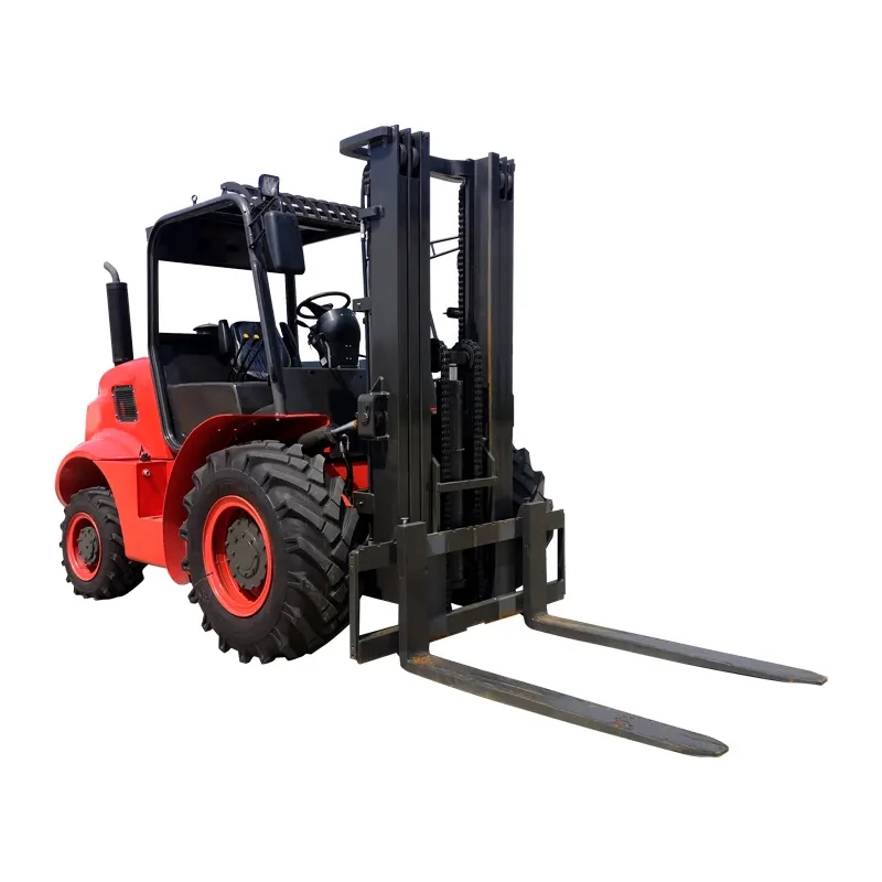 Versatile-Plus 1.4t-4.4t Lifting Capacity Rough Terrain Forklift for Forestry Work