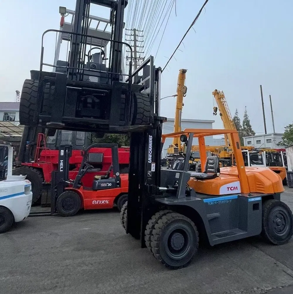 Tcm Fd70 Electric/Diesel/LPG 2.5/3/4/5/7/10/15/16/25/30-Ton Stacker Heli/Hangcha/Tcm/Komatsu/Toyota/Mitsubishi Diesel Forklift Truck Lifting Equipment