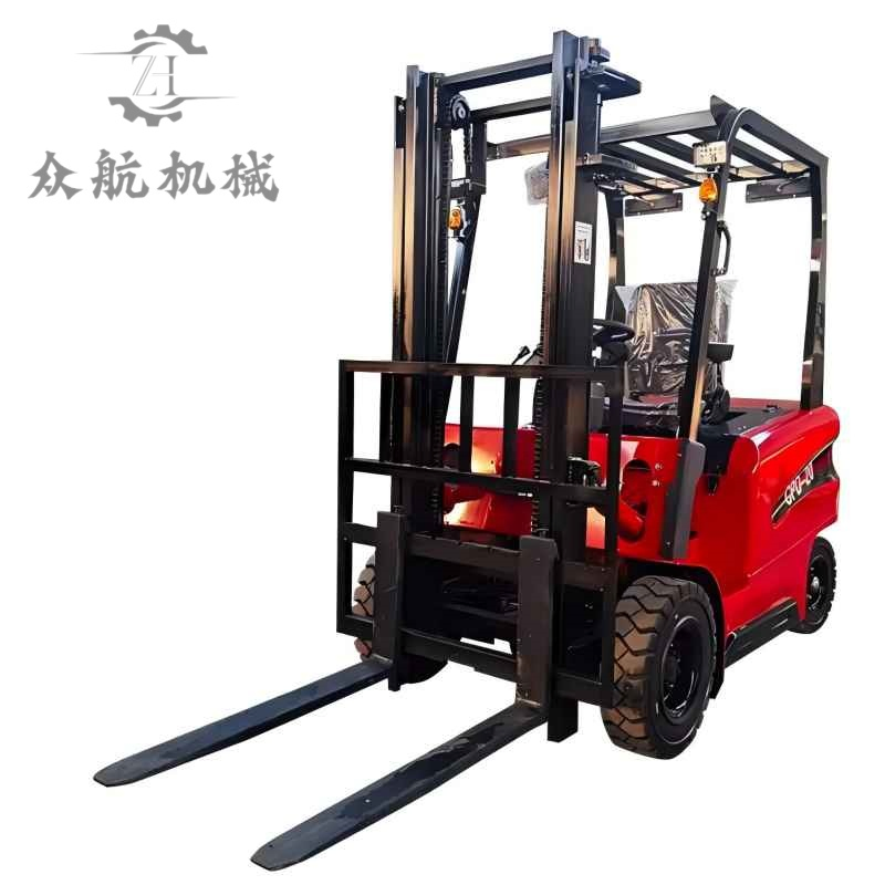 New Energy Full Electric Warehouse Stacker Forklift Truck Capacity Hydraulic Fork Lift PLC Engine