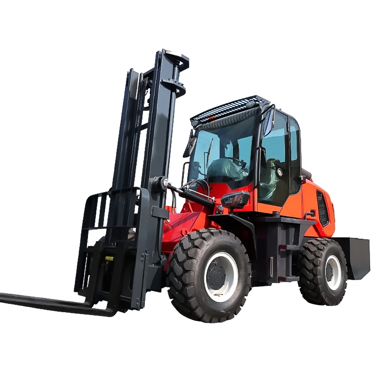 Versatile-Plus 1.4t-4.4t Lifting Capacity Rough Terrain Forklift for Forestry Work