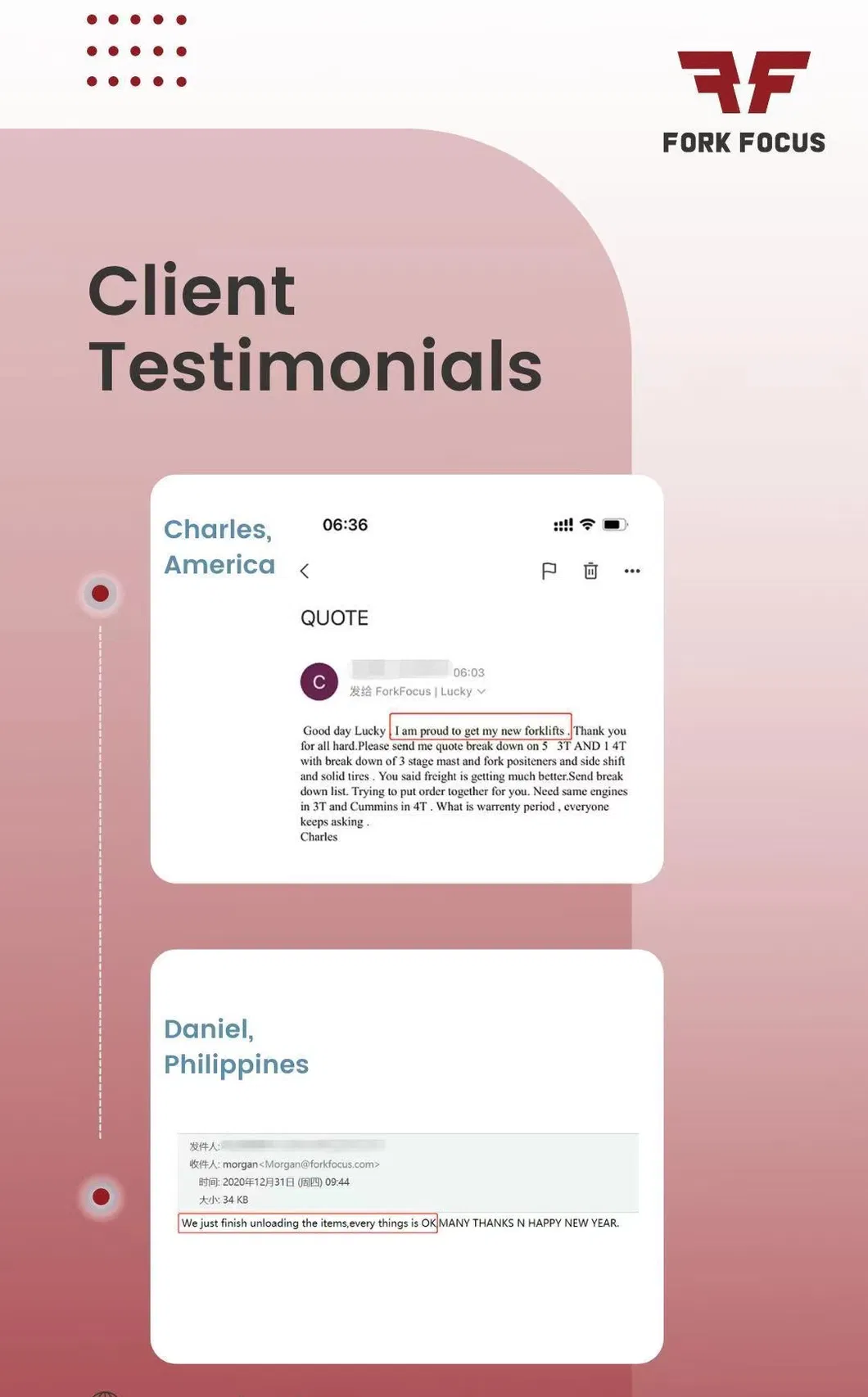 Customer Testimonial